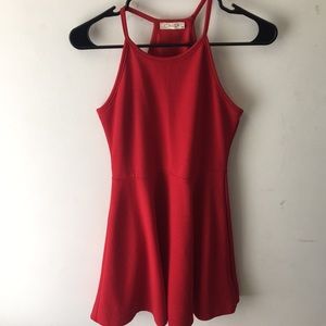 Red Skater Dress